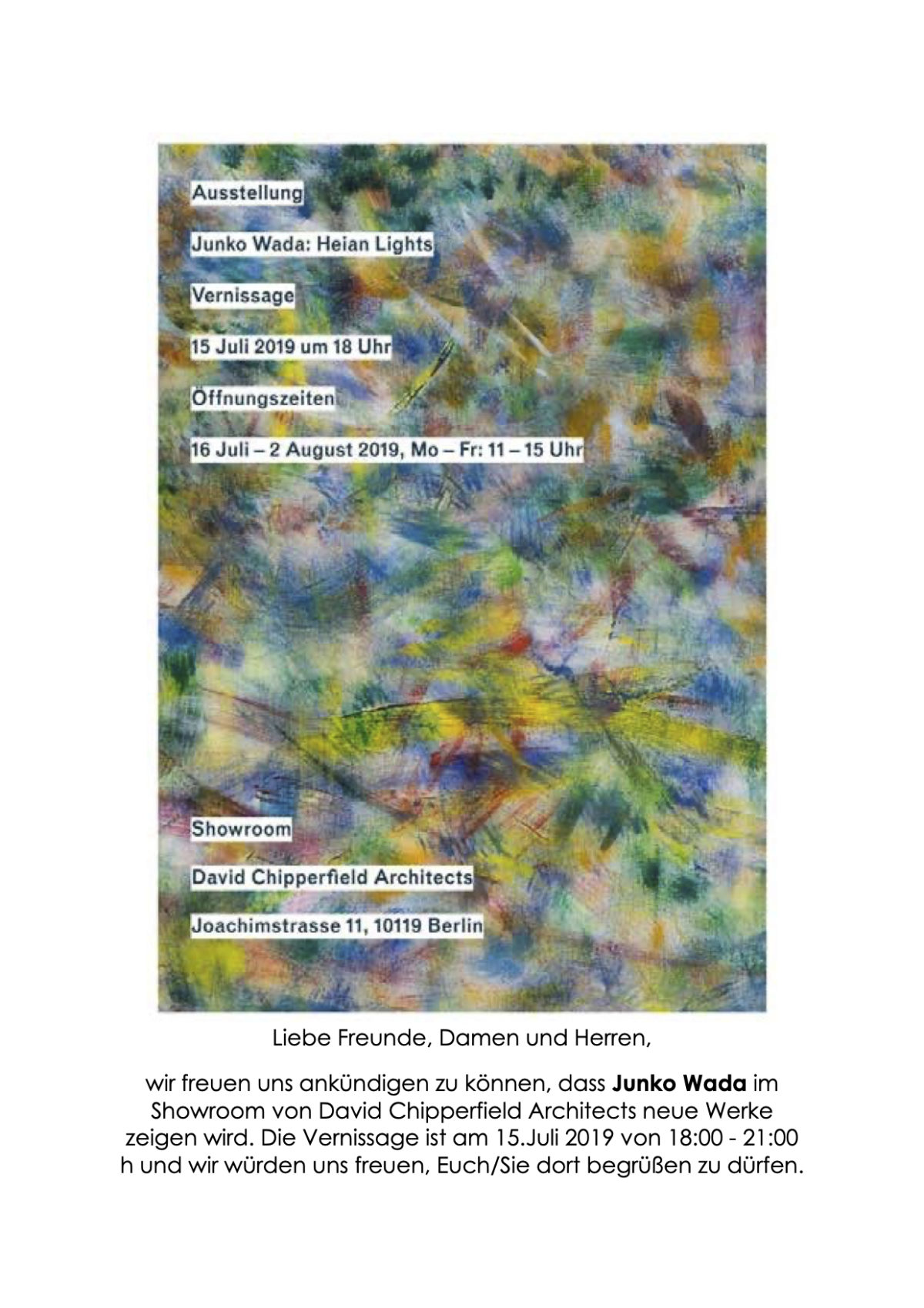 Invitation to the exhibition